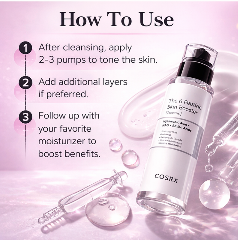 Cosrx The 6 Peptide Skin Booster Serum 150ml for Women