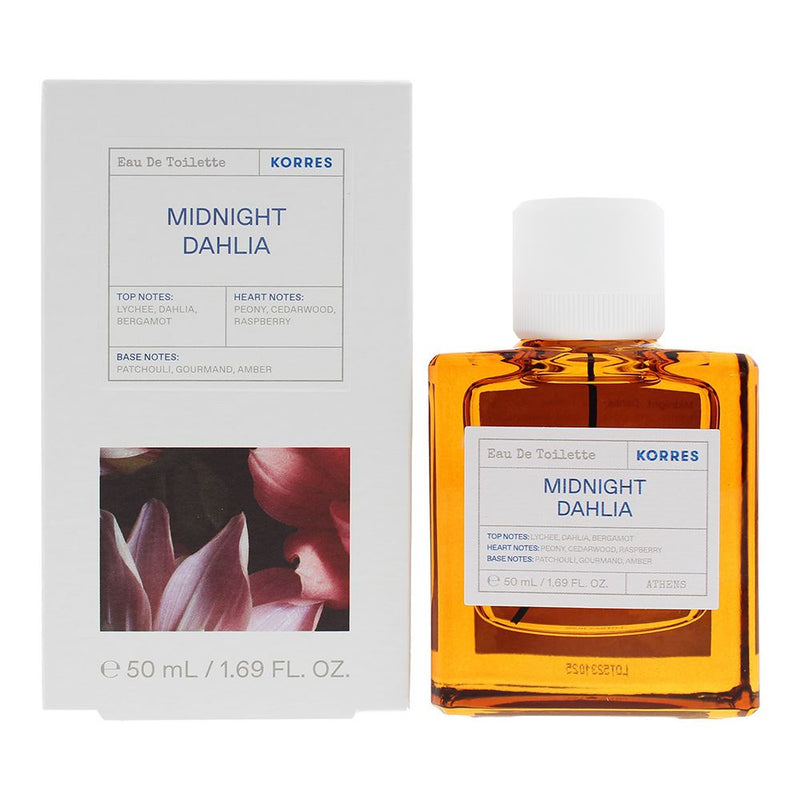 Korres Midnight Dahlia Eau de Toilette 50ml Women Spray