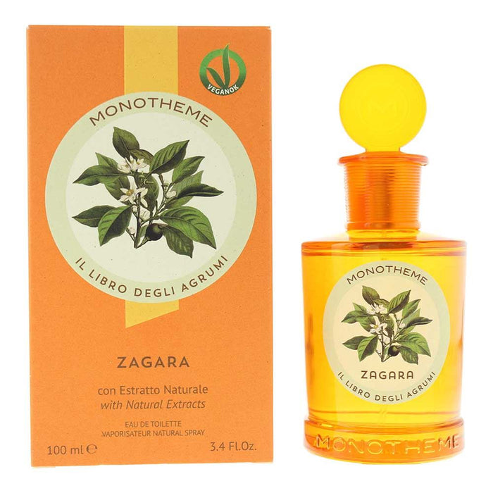 Monotheme Zagara Eau de Toilette 100ml Spray For Women Brand NEW Her Brand NEW