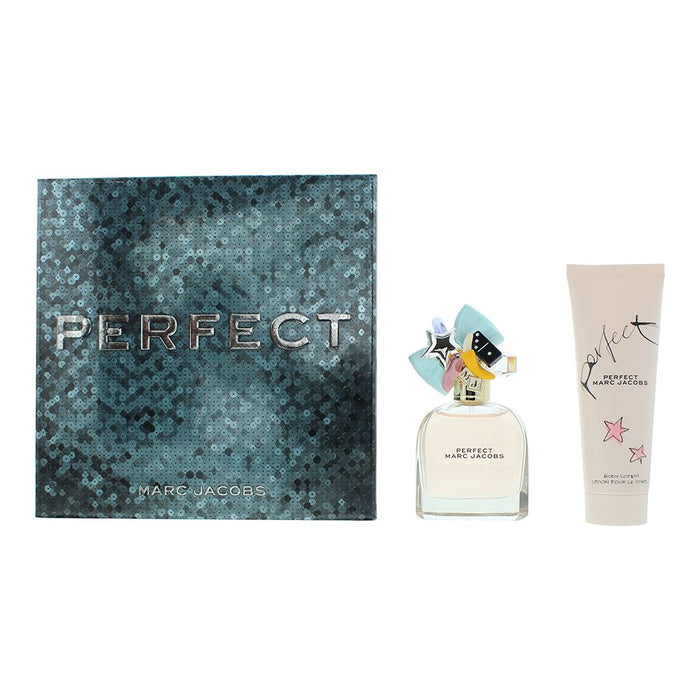 Marc Jacobs Perfect 2 Piece Gift Set: EDP 50ml - Body Lotion 75ml For Women