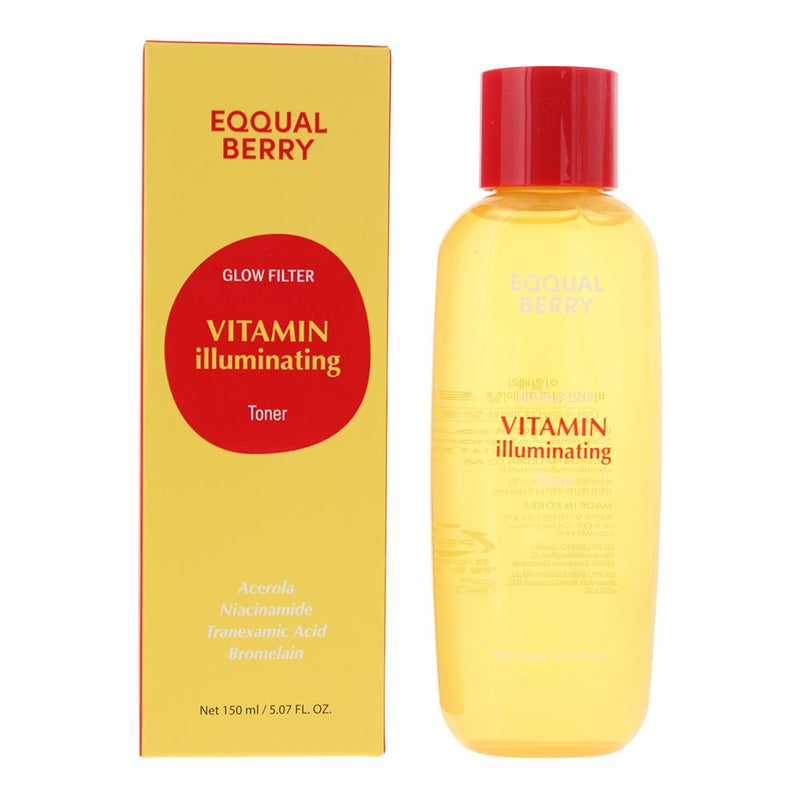 Eqqualberry Vitamin Illuminating Toner 150ml For Women