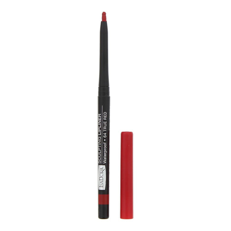 Isadora Sculpting Waterproof 64 True Red Lip Liner 0.3g For Women