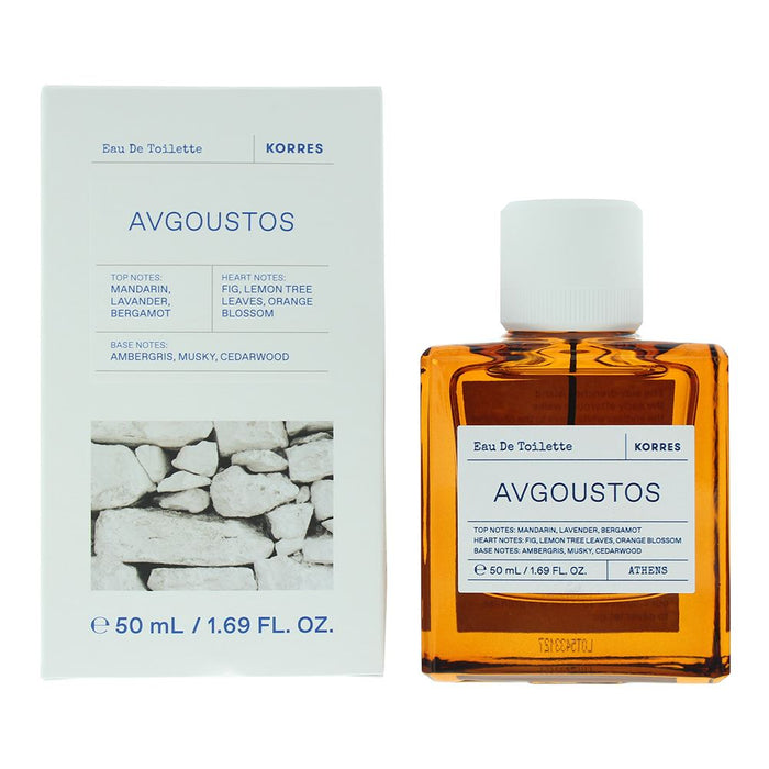 Korres Avgoustos Eau de Toilette 50ml Unisex Perfume
