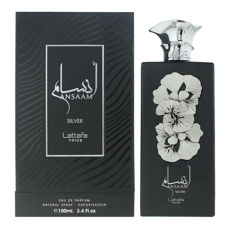 Lattafa Pride Ansaam Silver Eau De Parfum 100ml for Men