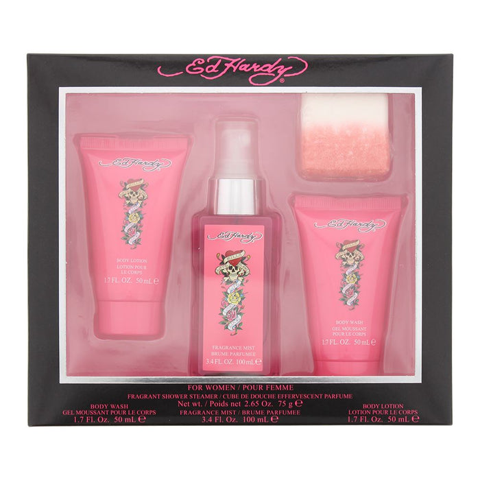Ed Hardy 3 Piece Gift Set For Women