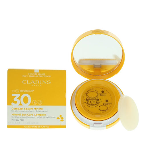 Clarins Mineral Sun Care SPF 30 Compact Sun Cream 11.5ml For Women