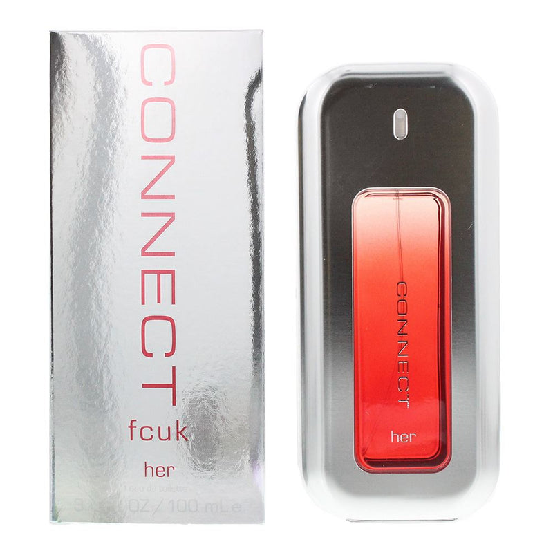Fcuk Connect Eau de Toilette 100ml Women Spray