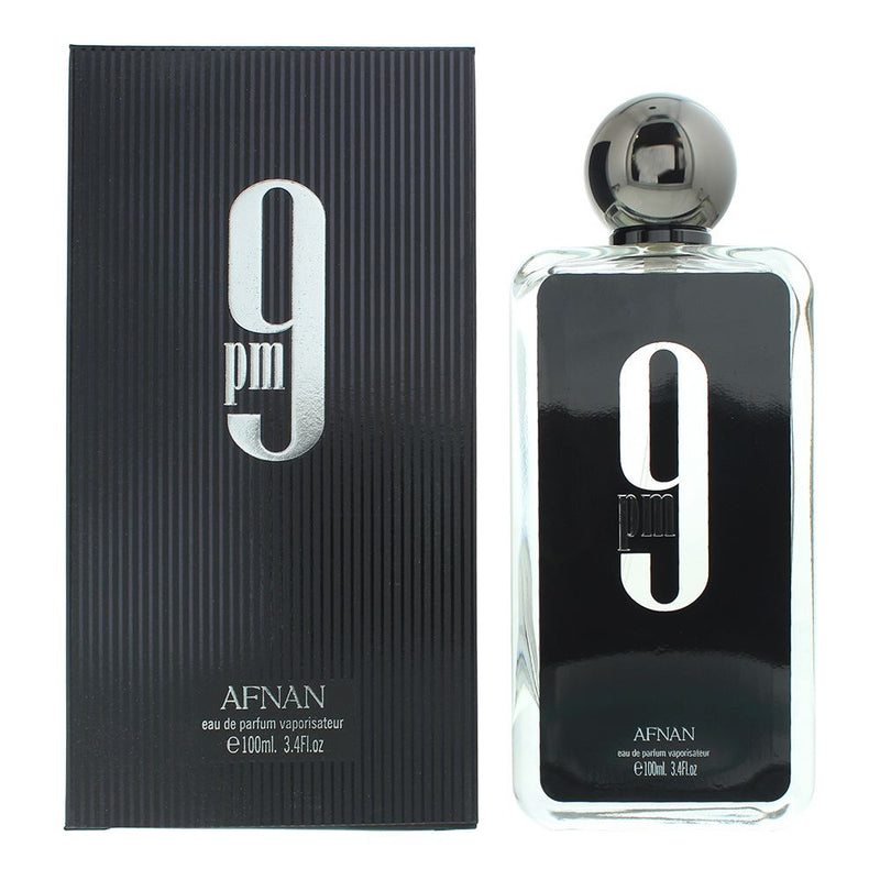Afnan 9 PM Eau de Parfum 100ml Spray For Him - Men's EDP - NEW.