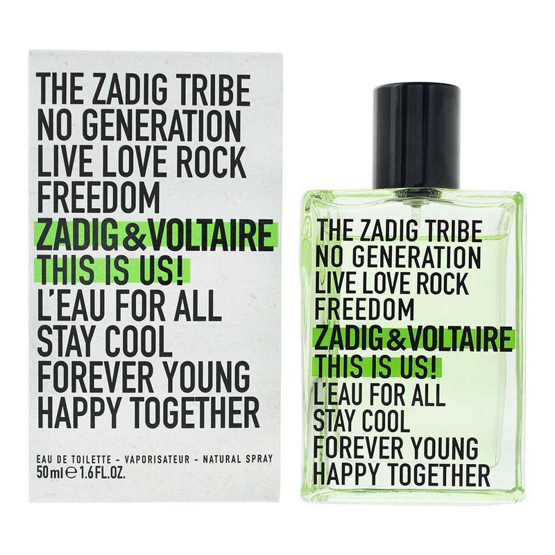 Zadig & Voltaire This Is Us! Eau de Toilette 50ml For Unisex