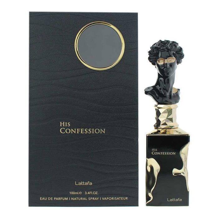 Lattafa His Confession Eau de Parfum 100ml Mens Perfume