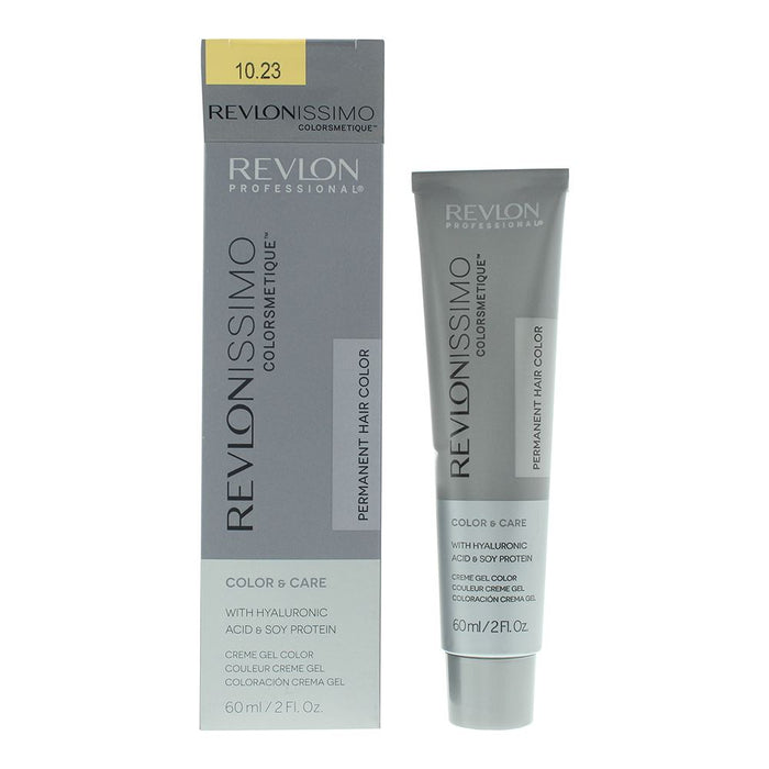 Revlon Revlonissimo Colorsmetique 10.23 Pale Pearly Beige Blonde Hair Colour 60m