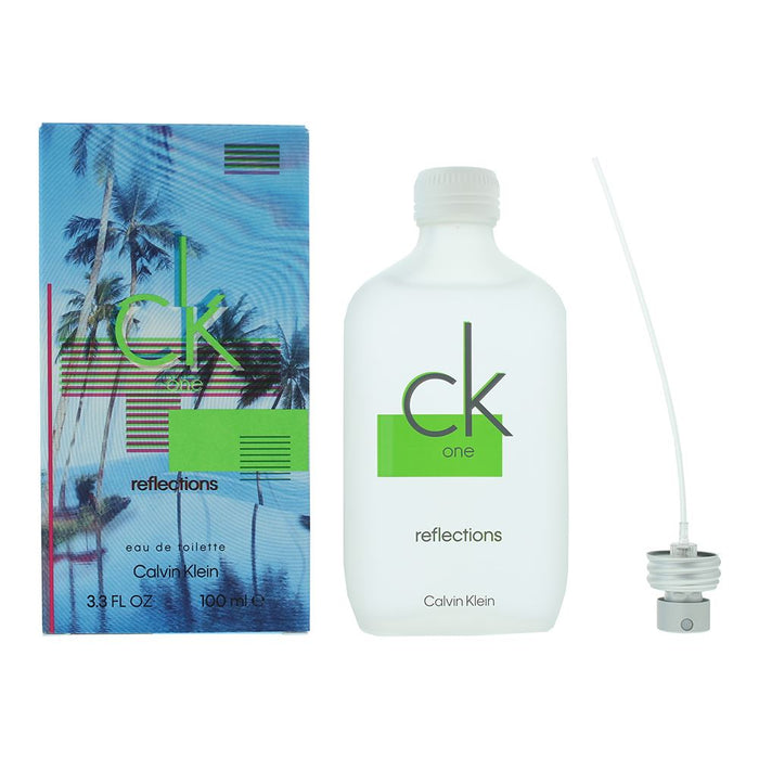 Calvin Klein Ck One Reflections Eau De Toilette 100ml Spray For Unisex