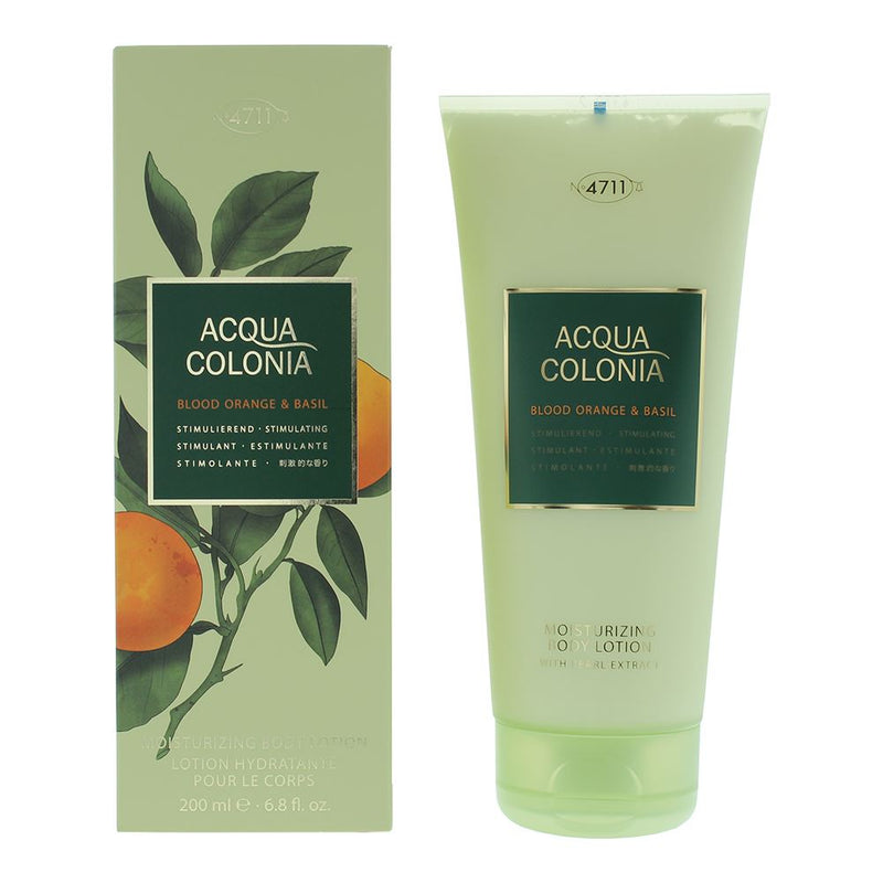 4711 Acqua Colonia Blood Orange Basil Body Lotion 200ml For Women