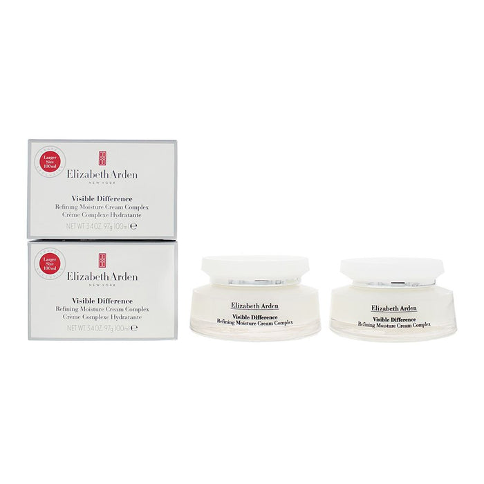 Elizabeth Arden Visible Difference Moisturising Cream Duo 2 X 100ml