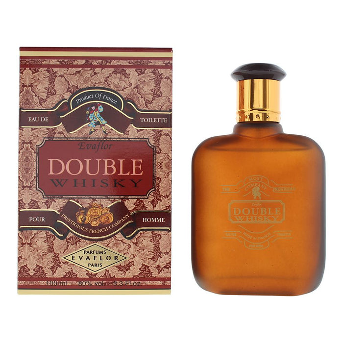 Evaflor Double Whisky Eau De Toilette 100ml Men Spray