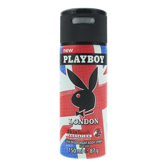 Playboy London Deodorant 150ml Men Spray