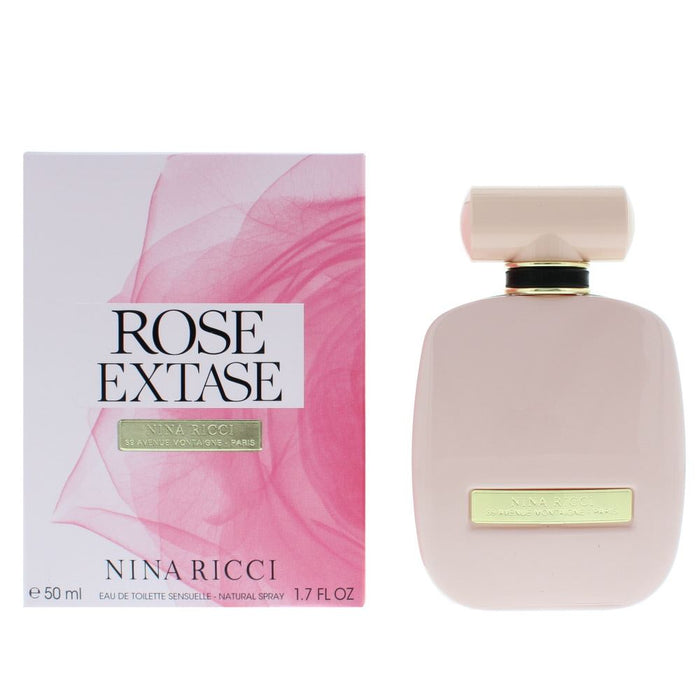 Nina Ricci Rose Extase Eau de Toilette Sensual 50ml Women Spray