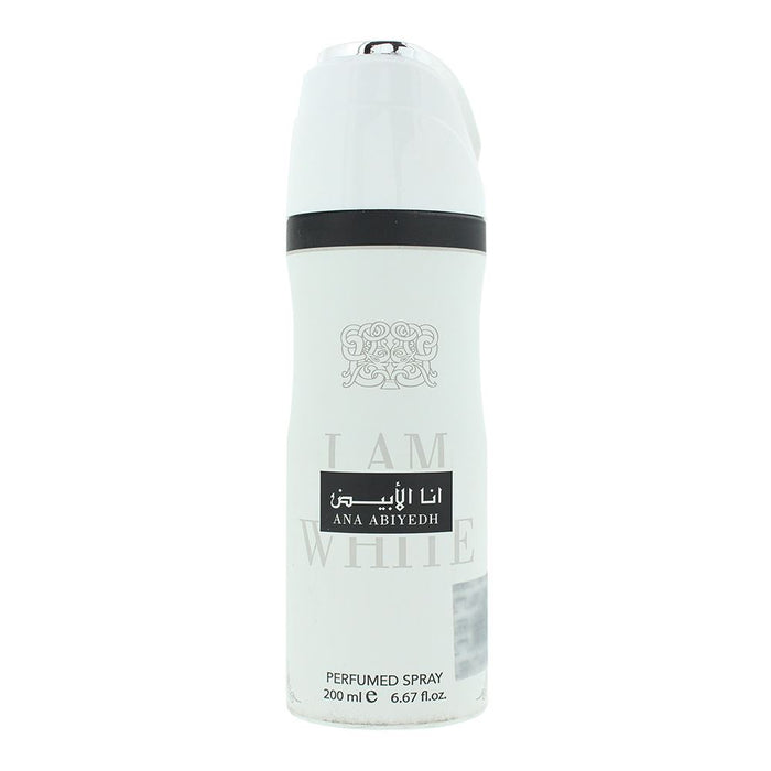 Lattafa Ana Abiyedh I Am White Perfumed Deodorant Spray 200ml For Unisex