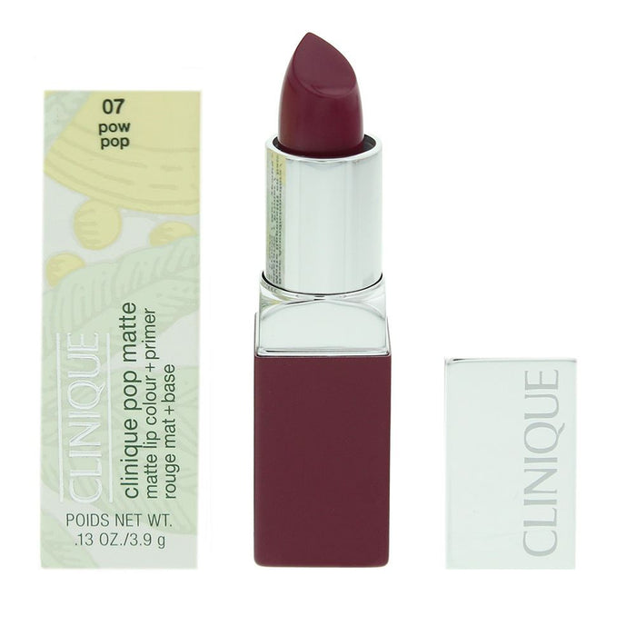 Clinique Pop Matte 07 Pow Pop Lip Colour  Primer 3.9g