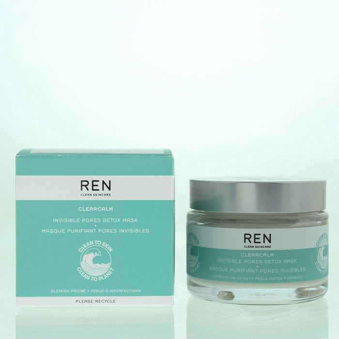 Ren Clearcalm Invisible Pores Detox Mask 50ml For Unisex