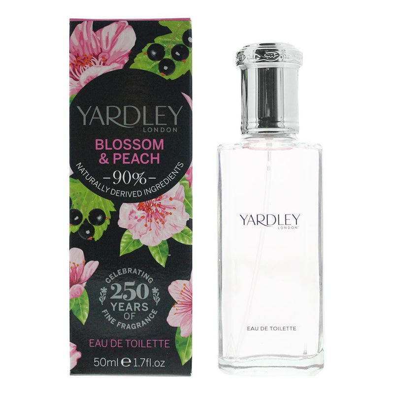 Yardley Blossom & Peach Eau de Toilette 50ml Women Spray
