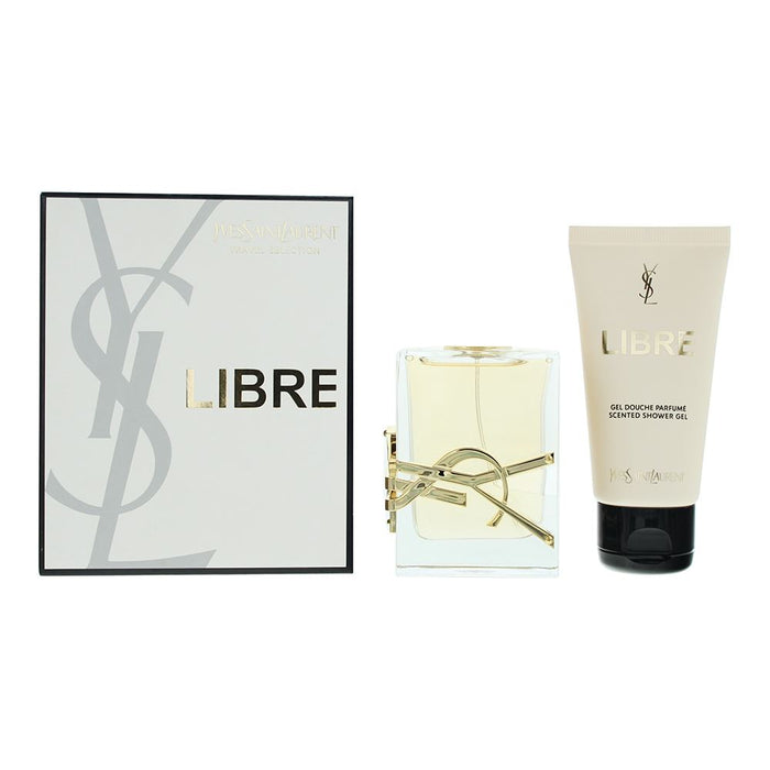 Yves Saint Laurent Libre 2 Pcs Gift Set: EDP 50ml - Shower Gel 50ml Women Spray