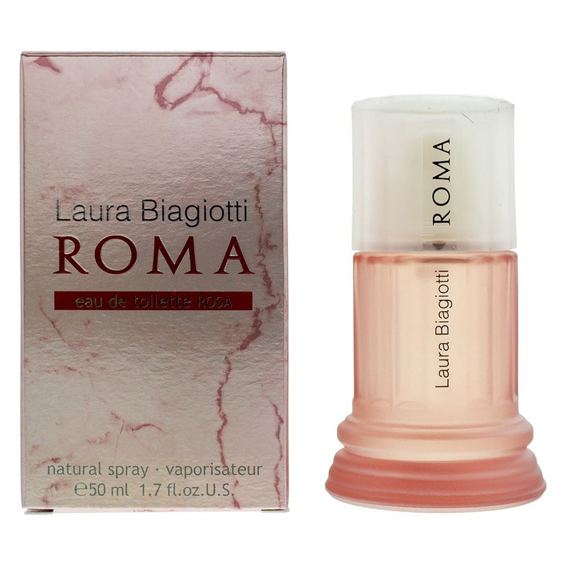 Laura Biagiotti Roma Rosa Eau de Toilette 50ml For Women
