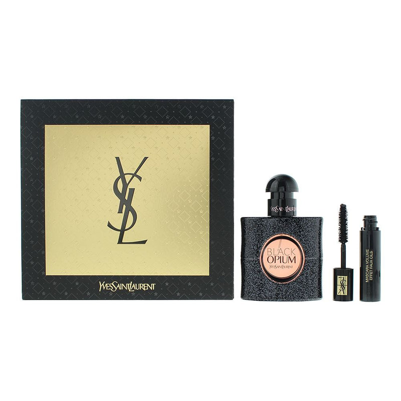 Yves Saint Laurent Black Opium 2 Piece Gift Set For Women