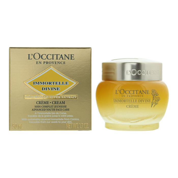 L'occitane Immortelle Divine Face Cream 50ml For Women