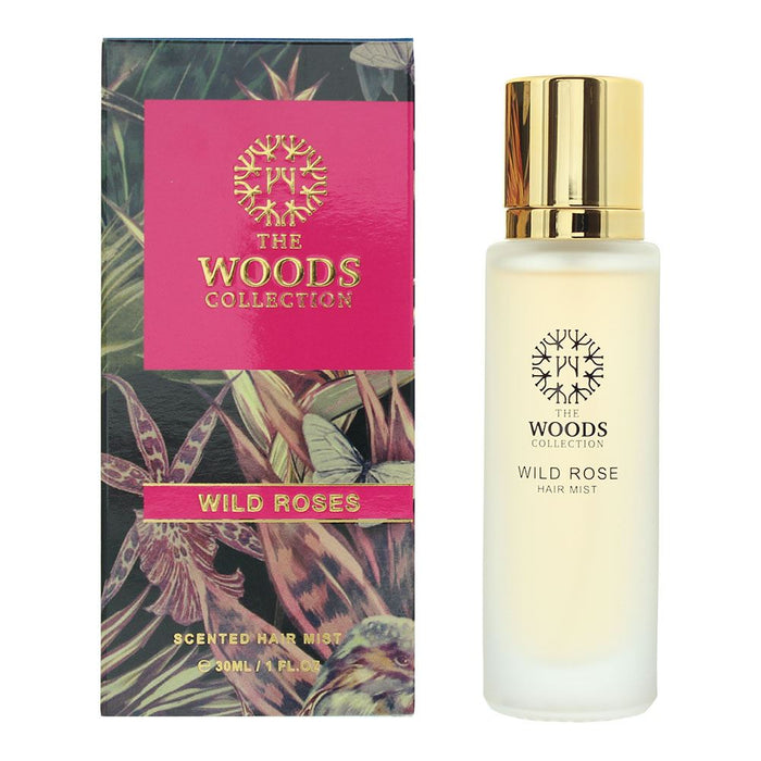 The Woods Collection Wild Rose Hair Mist 30ml For Women