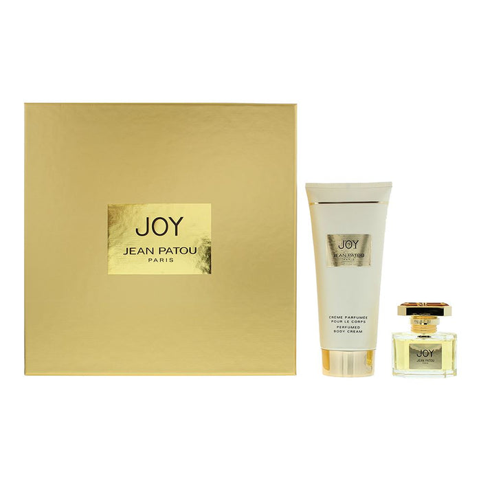 Jean Patou Joy Piece Gift Set: Eau de Parfum 30ml Body Cream