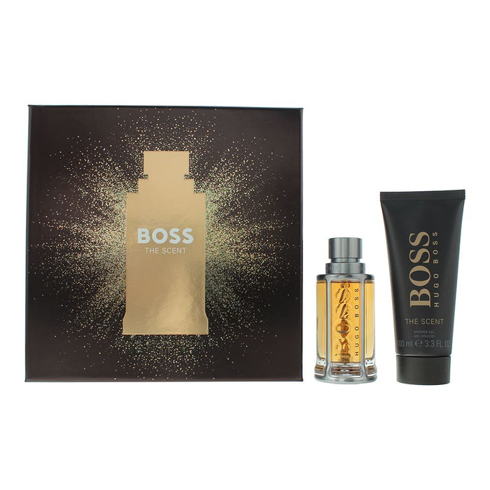 Hugo Boss The Scent 2 Piece Gift Set: EDT 50ml - Shower Gel 100ml For Men