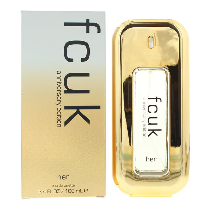 FCUK Her Anniversary Edition Eau de Toilette 100ml Women Spray