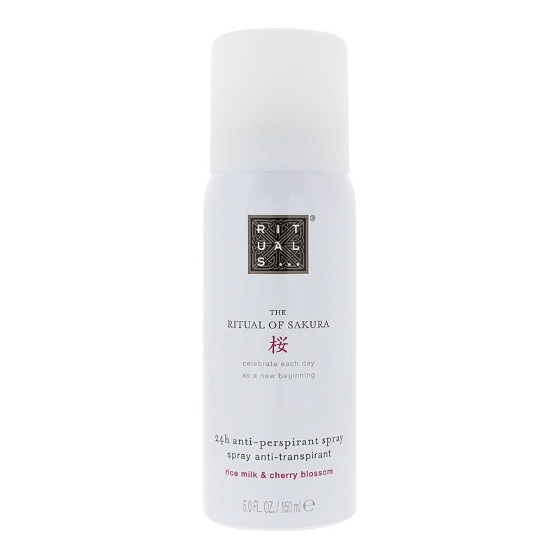 Rituals Sakura Rice Milk Cherry Blossom Anti-Perspirant Spray 150ml For Unisex