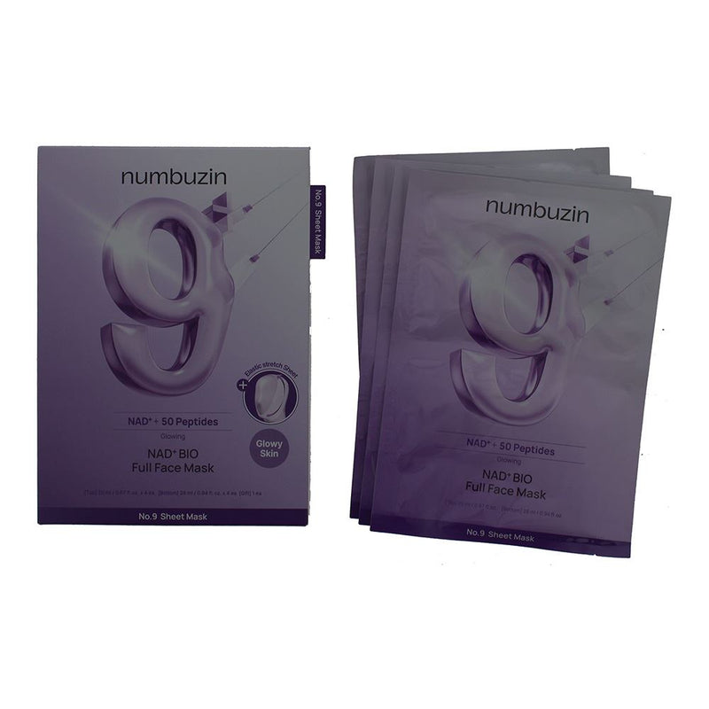 Numbuzin No.9 Nad  Bio Lifting Face Sheet Mask 80ml For Women