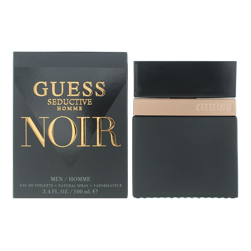 Guess Seductive Homme Noir Eau De Toilette 100ml For Men