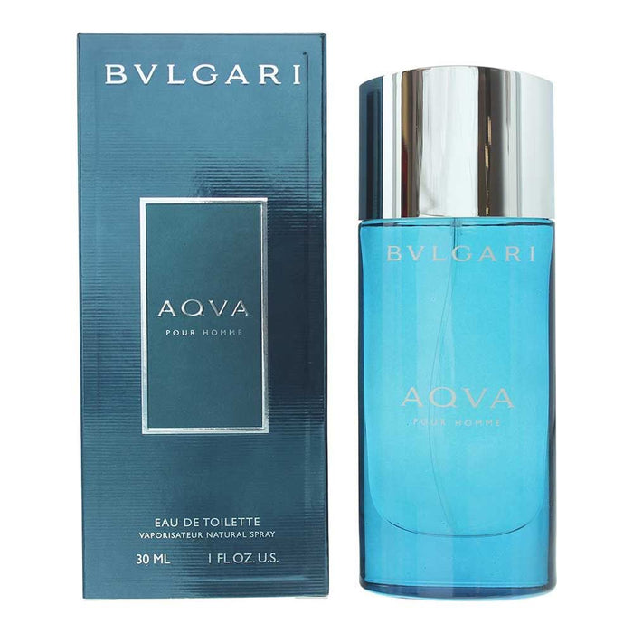 Bulgari Aqua Pour Homme Eau de Toilette 30ml Spray For Him Men