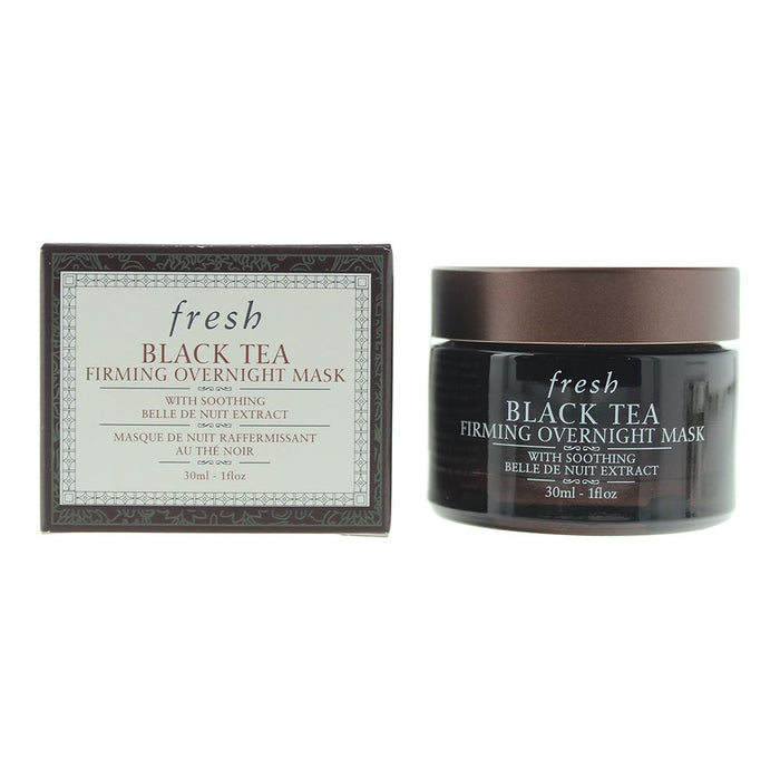 Fresh Black Tea Peptide Firming Overnight Mask 30ml For Unisex