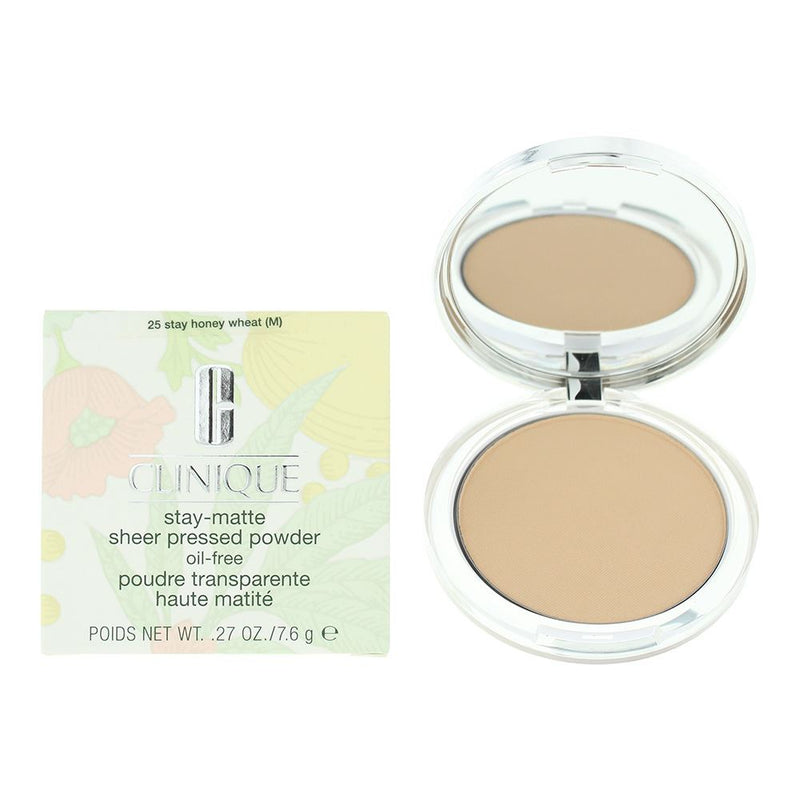 Clinique Stay-Matte Sheer Stay Honey Wheat Pressed Powder 7.6g For Women