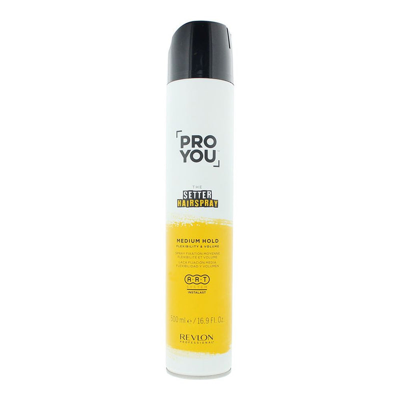 Revlon Proyou The Setter Medium Hold Hair Spray 500Ml for Women