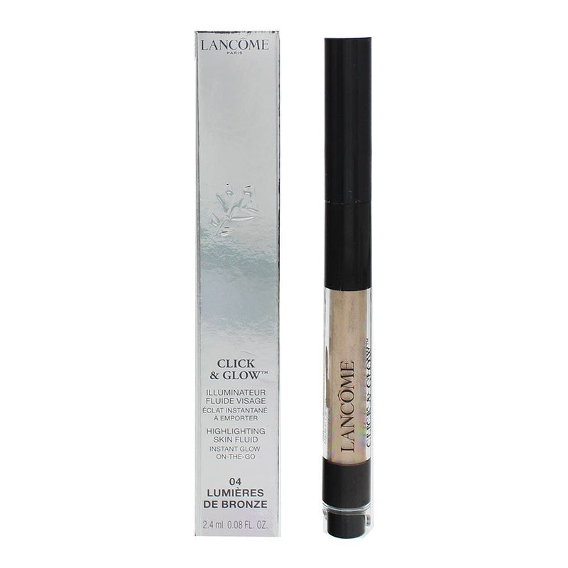 Lancome Click Glow Highlighting Skin Fluid #04 Lumieres de Bronze 2.4ml Women