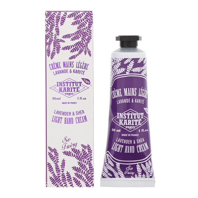 Institut Karite Paris Lavender Shea So Fairy Light Hand Cream 30ml Women