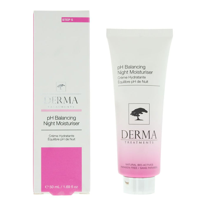 Derma Treatments Ph Balancing Night Moisturiser 50ml For Women