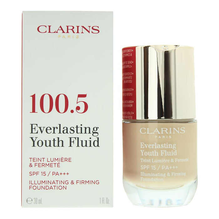 Clarins Everlasting Youth Fluid 100.5 Cream Foundation 30ml For Women