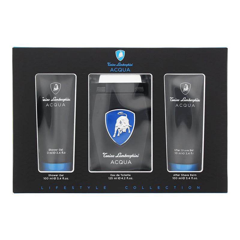 Tonino Lamborghini Acqua 3 Piece Gift Set For Men