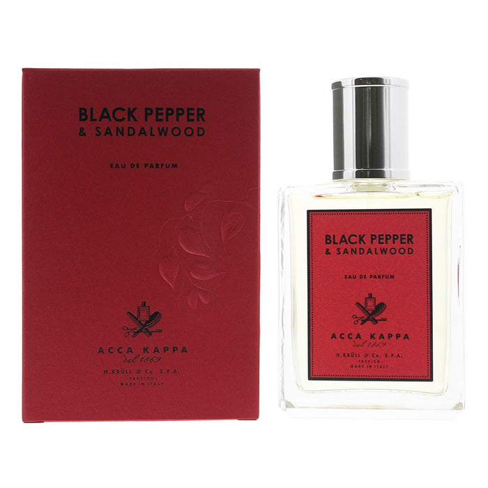 Acca Kappa Black Pepper & Sandalwood EDP 100ml Unisex Spray