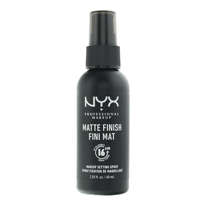 NYX 16Hr Matte Finish Setting Spray 60ml For Women