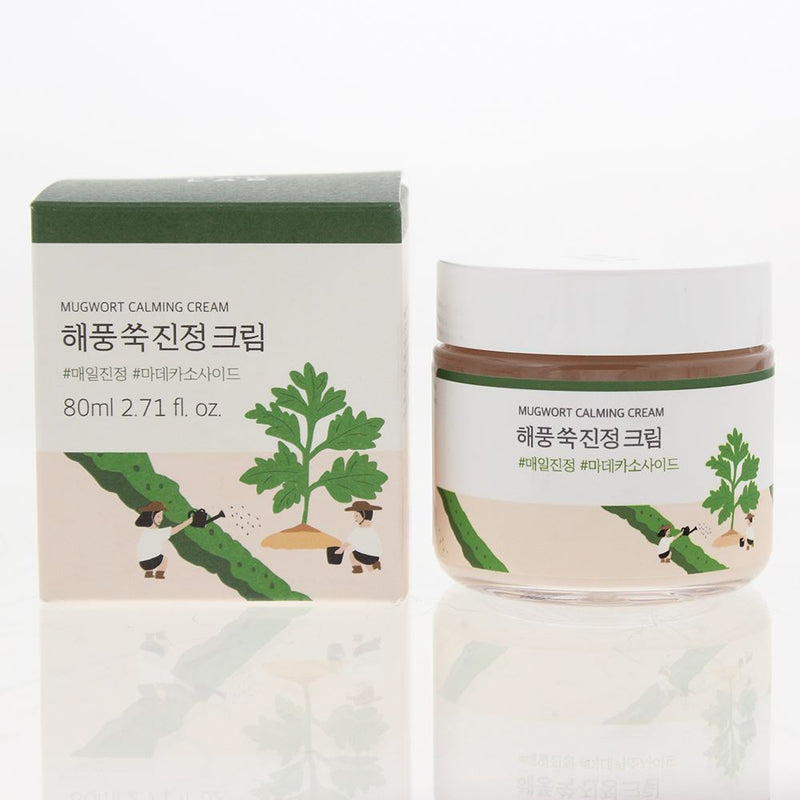 Round Lab Mugwort Calming Cream 80ml For Women