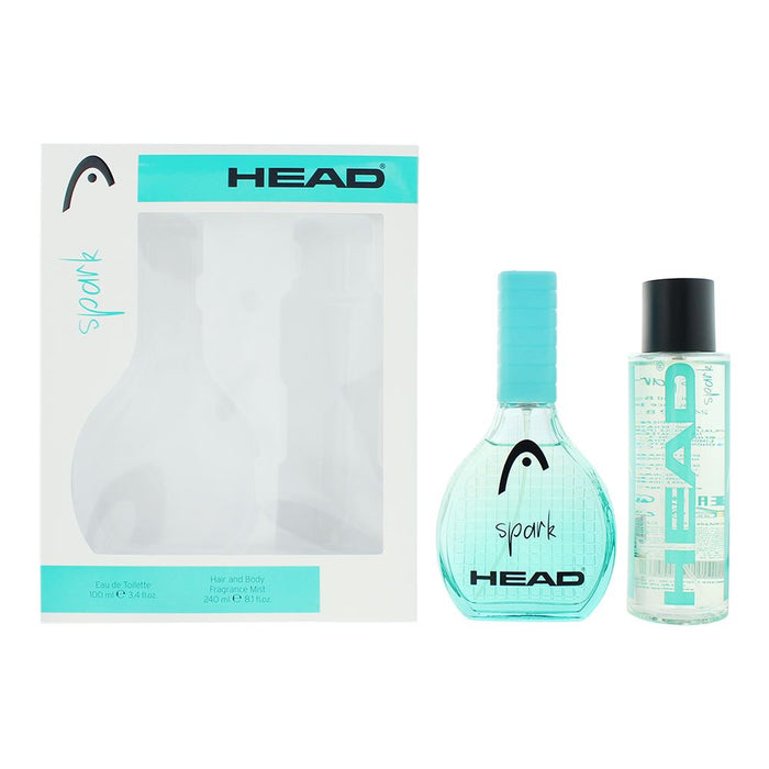 Head Spark 2 Piece Gift Set: EDT 100ml - Fragrance Mist 240ml For Women