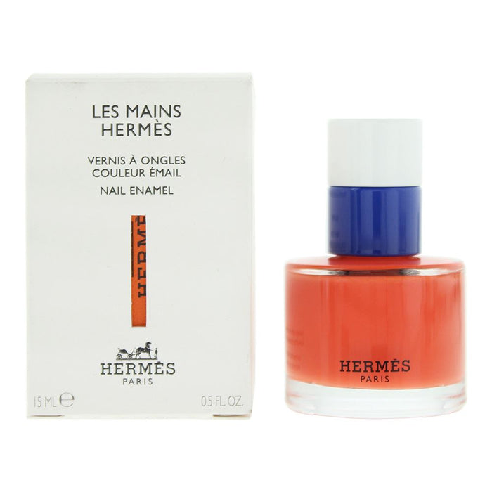 HermÃ¨s Paris Nail Enamel 36 Orange Tonique Nail Polish 15ml for Women